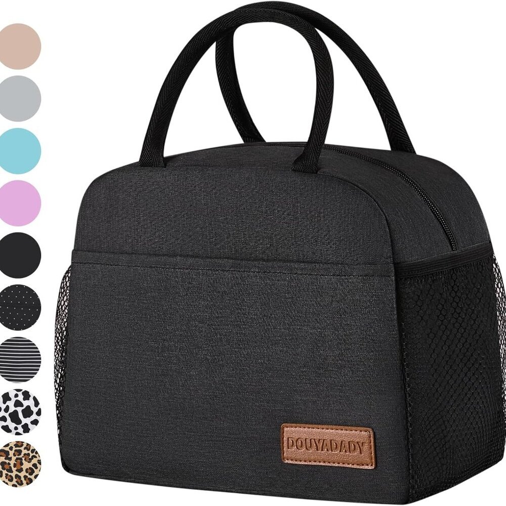 Lunch Bag Women/Men Lunch Box Women/Men black